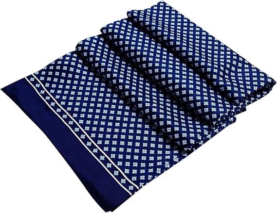 Herrhalsduk, herr sidenscarf, herrmode present, dubbel la