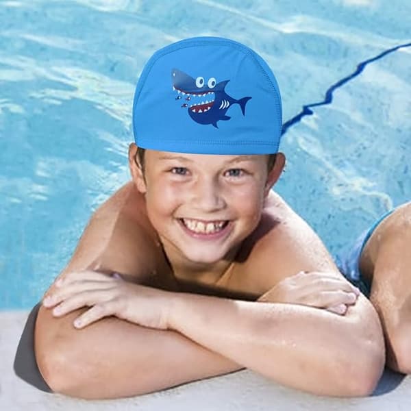 Badehue til børn - Badehue til drenge og piger 4-10 år