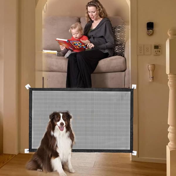 Sammenklappeligt kæledyrshegn 110 cm * 72 cm