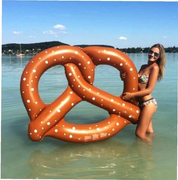 Vuxen Pool Float Madrass Simcirkel Flotte Poolleksaker