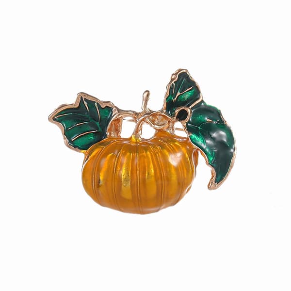 Halloween pumpabrosch