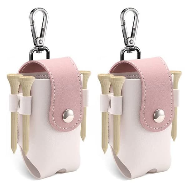 2-delad golfbag (rosa, exklusive nitar), lättviktsgolf