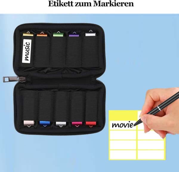 USB-flashdrevstaske - Opbevaringstaske til USB-flashdrev