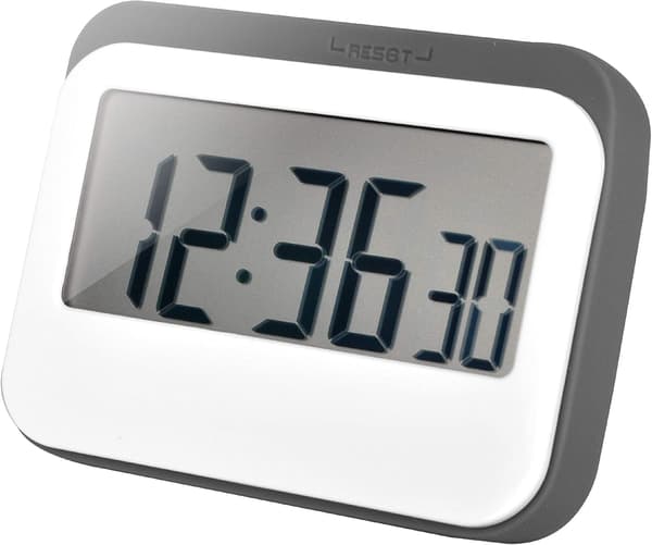 Digital Timer Väckarklocka Kökstimer Stor LED-display Magnetisk design Utbytbart batteri för barn och äldre