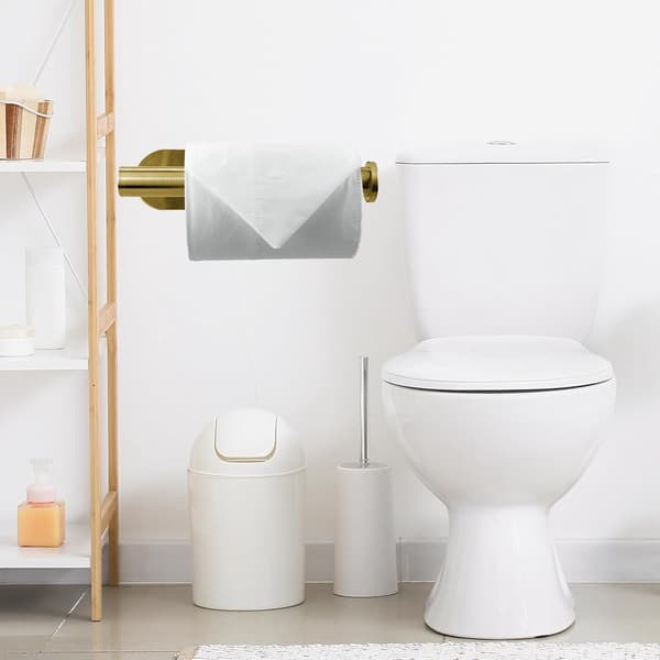 Toiletpapirholder uden boring - Rustfrit stål - Passer til