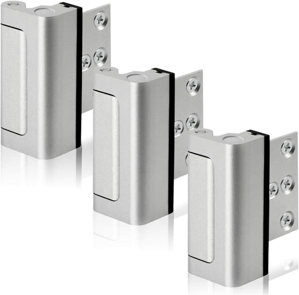 3-pack barnsäkra dörrförstärkningslås för hemsäkerhet