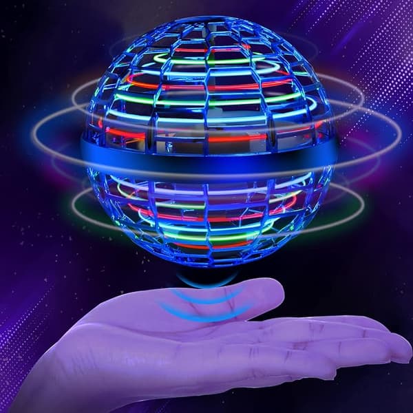 Lentävä lelu, Magic Nebula kelluva pallolelu, 360° pyörivä Li