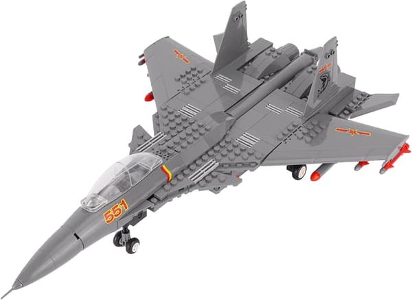 Hangarfartygsbaserat militärflygplan stridsflygplan flygvapen byggsats B