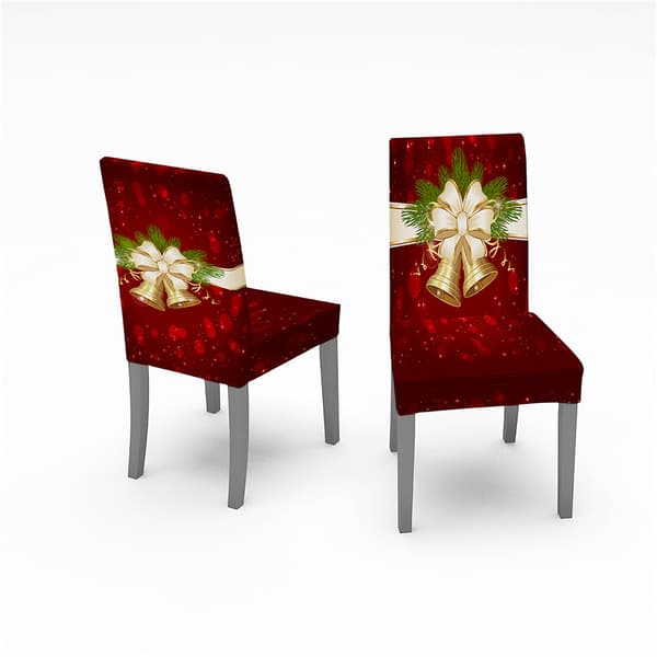 st Julstolsöverdrag matstolsöverdrag, hög Str
