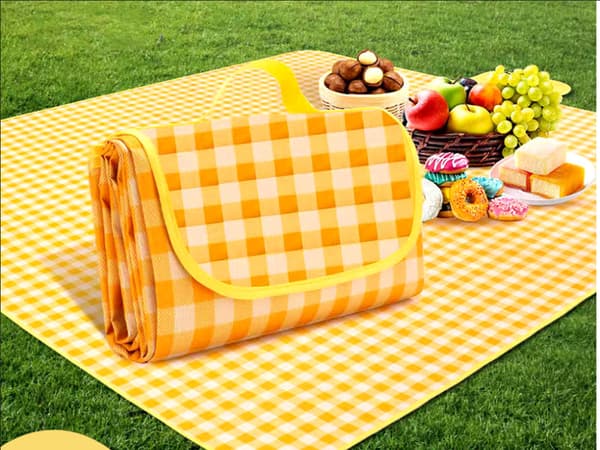 Picknickfilt 100 x 150 cm, strandfilt, picknickfilt,
