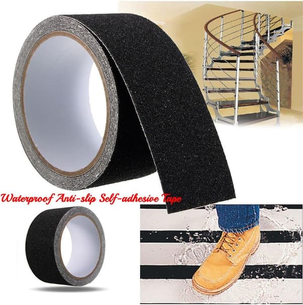 Halkskyddstejp - 5 cm x 5 m - DIY-tejp - Tejp - Varningstejp