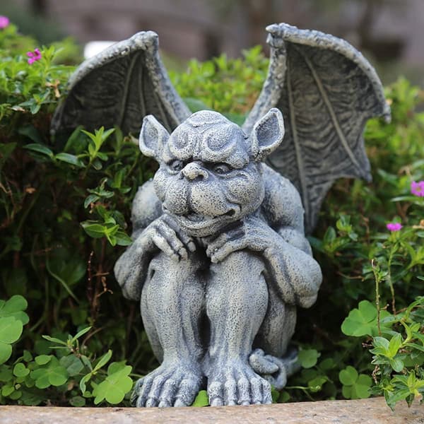 Gargoyle Statue Havevogter Skulptur Figur Gotisk I