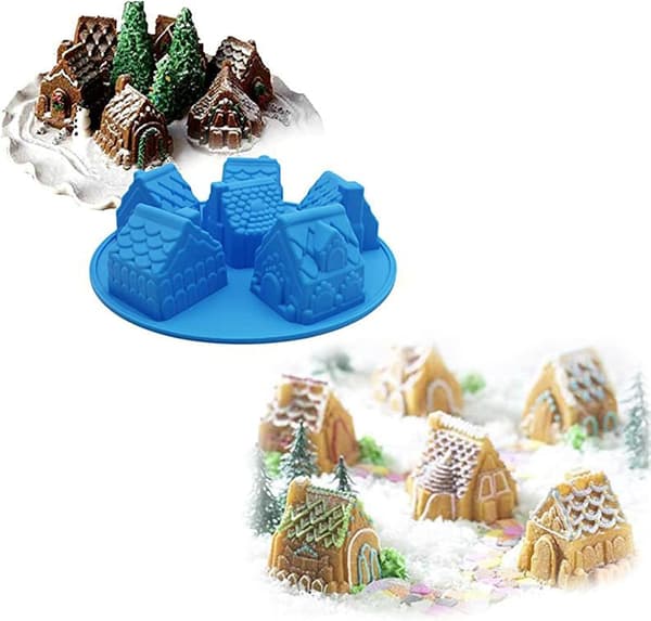 1-hul bageudstyr Non-Stick Silikoneform til Muffins, Chokoladekage, Sæbeform