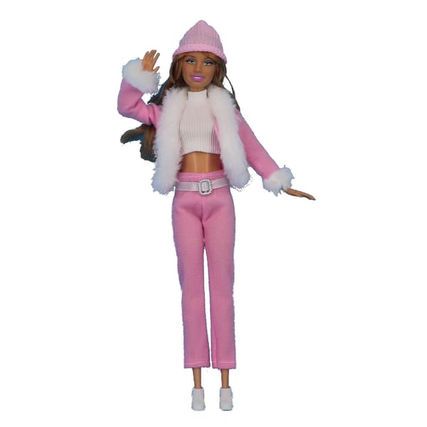 Barbie modetøj, 3 dele, 3 dukketilbehør, til ch