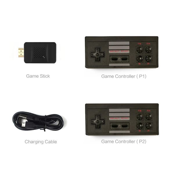 HD HDMI Spelkonsol 620 Spel Trådlös Dubbelhands