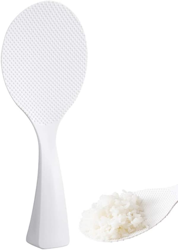 Rissked Paddel Stående, Non Stick Ris Skopa Professionell Ris Spatel Potatis Kokare Server (1-pack)