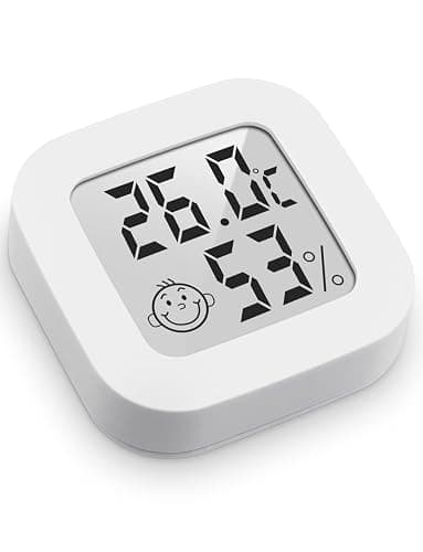 Mini digitalt indendørs hygrometer med høj nøjagtighed, termometer, T