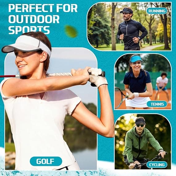 Grå golfsolhatt