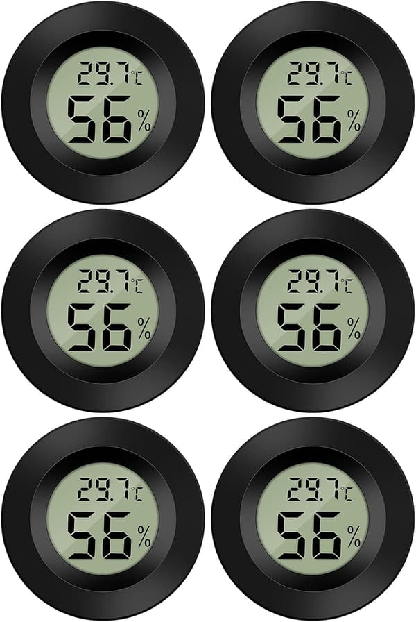 Mini Tower Digital LCD Termometer Hygrometer Temperatur Hu