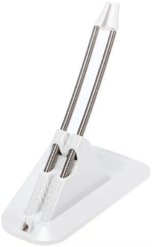 Fleksibel muse-bungee musekabelholder hvid