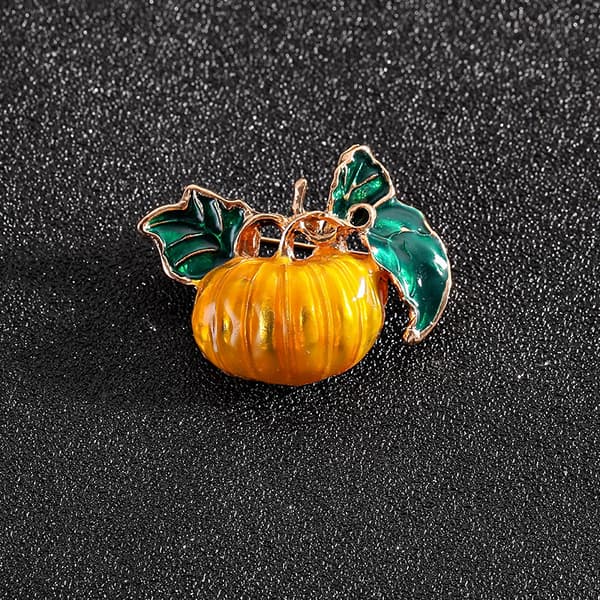 Halloween pumpabrosch