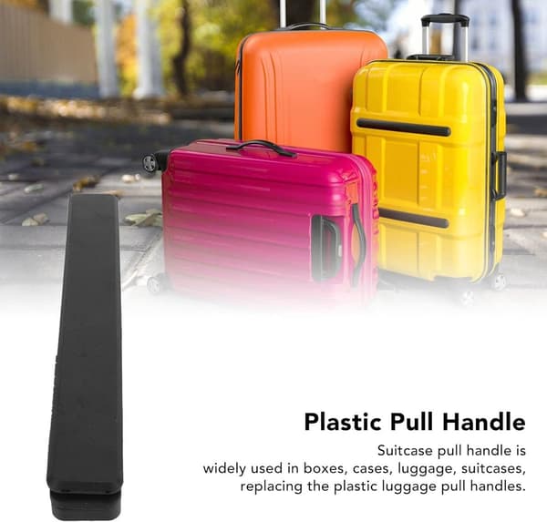 Bagagehandtag - 20 cm - 1 styck - svart