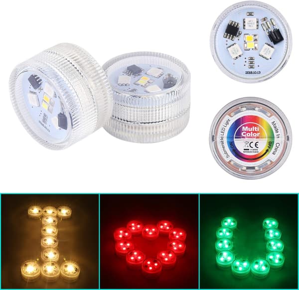 Mini nedsænkelige LED-lys, ALED LIGHT undervandslys Wa