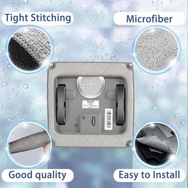 Mikrofiberklude - Velegnet til Ecovacs Winbot W1/W1 Pro/W2