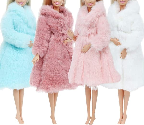 Dukketøj til Barbie, tilbehør til 11,5 tommer dukkeudklædningssæt