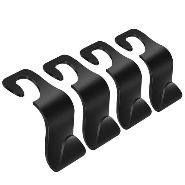 4-pack bilnackstödskrok, dold säteskrok, multifunktionell