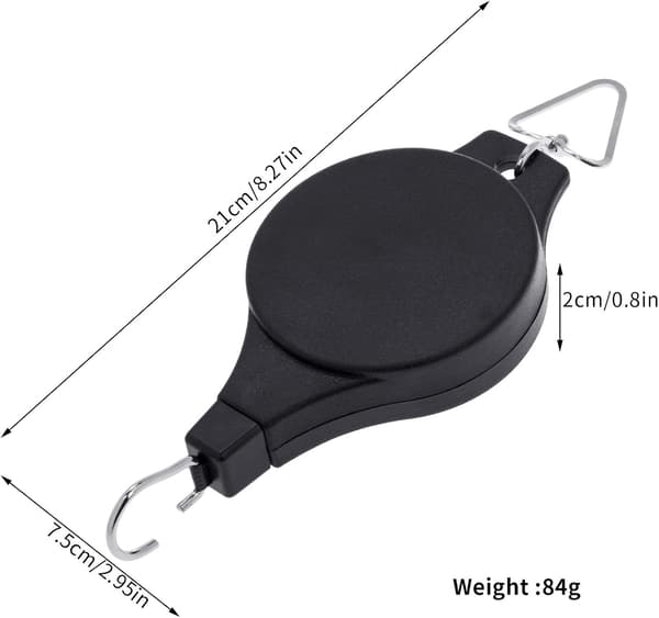 4-pack växtrulle infällbar växtkrokrulle justerbar pla