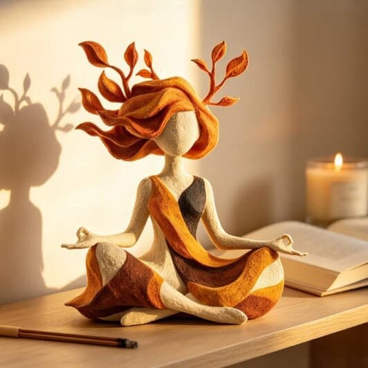 Indre Harmoni Skulpturel Figur