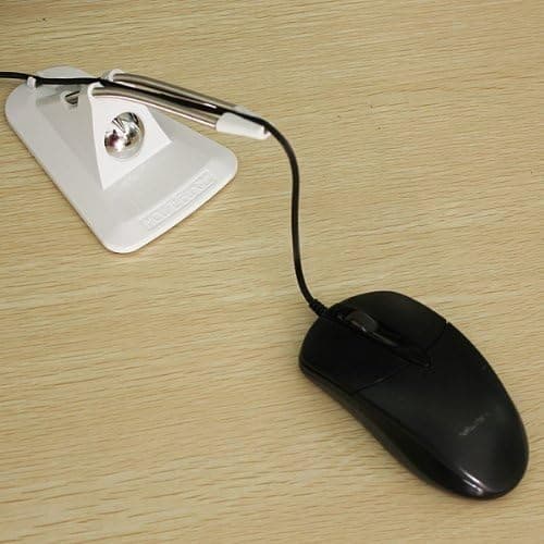 Fleksibel muse-bungee musekabelholder hvid