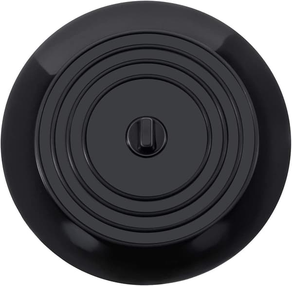 Vaskemåtter og riste - Vaskeprop - Silikone - Sort 15 cm - 2-pak