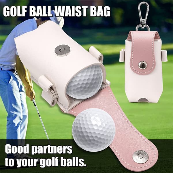 2-delad golfbag (rosa, exklusive nitar), lättviktsgolf