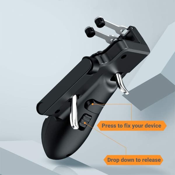 PUBG Gamepad för iPad Tablet Controller 4 Triggers Gamepad Joystick med roterande stativ för Android iOS Tablet med