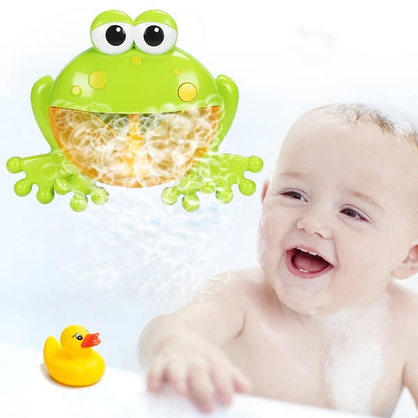 Groda Bubbelmaskin Lek Vattenleksaker Badrum Barnbad