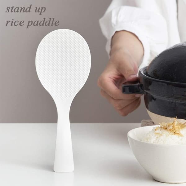 Rissked Paddel Stående, Non Stick Ris Skopa Professionell Ris Spatel Potatis Kokare Server (1-pack)