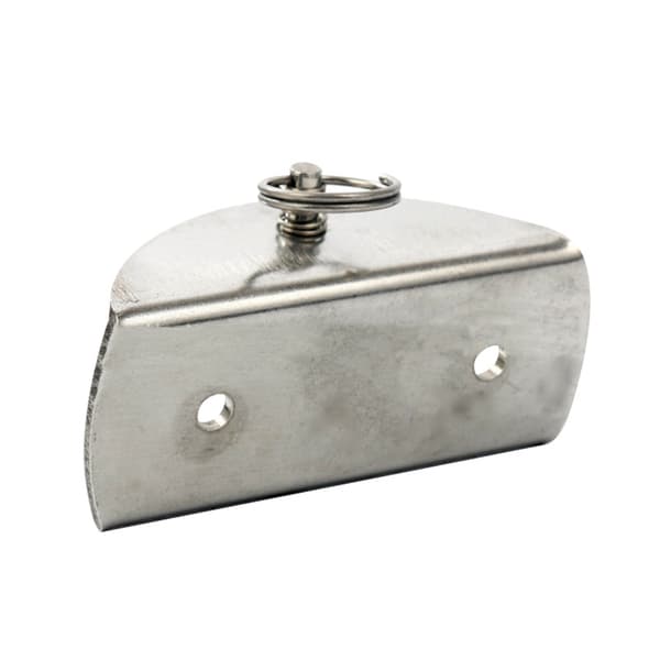 Ankerlås i rustfrit stål, base til konnektor i rustfrit stål 100*40 mm