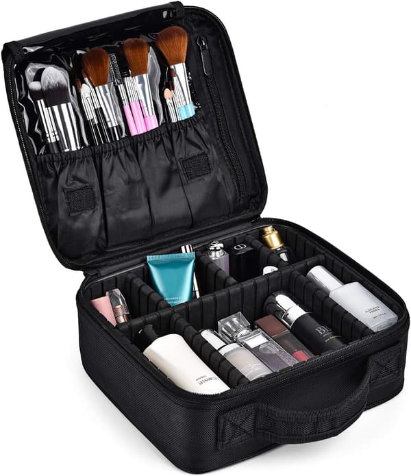 Sort - Make-up Rejsetaske Professionel Make-up Taske Organizer