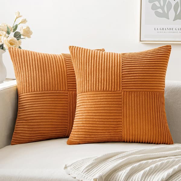Manchesterpude orange 45*45cm