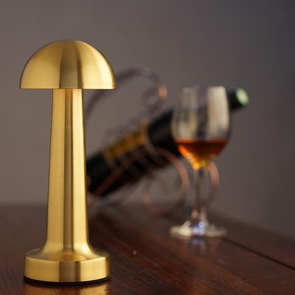 Uppladdningsbar LED-bordslampa med touchsensor för sovrum och vila