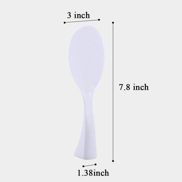 Rissked Paddel Stående, Non Stick Ris Skopa Professionell Ris Spatel Potatis Kokare Server (1-pack)