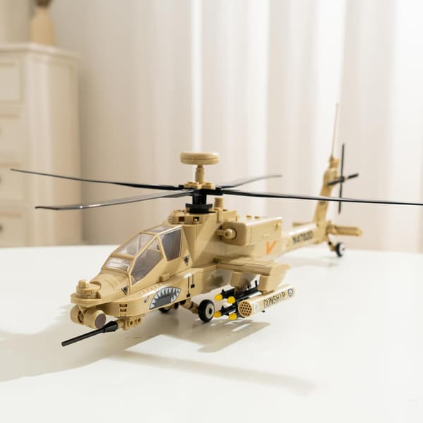 AH-64 Apache -helikopterin rakennuspalikkasarja - 255 osaa - Ai