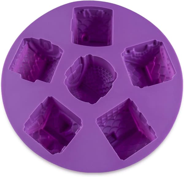 1-hul bageudstyr Non-Stick Silikoneform til Muffins, Chokoladekage, Sæbeform