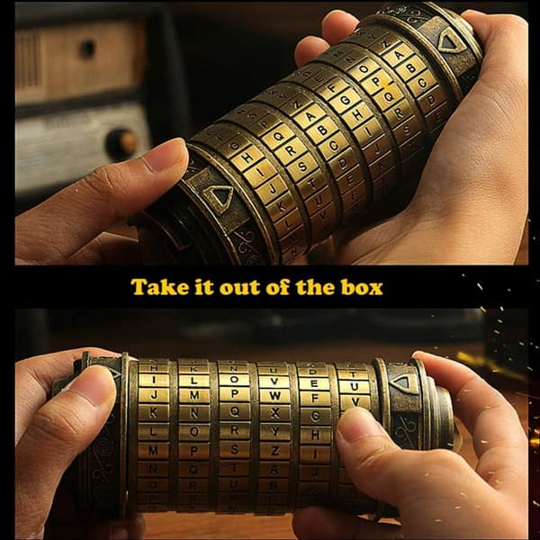 Cryptex Da Vinci Code Mini Cryptex -lukituspulmalaatikot