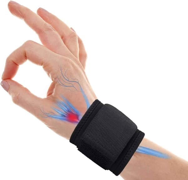 Elastisk håndledsbandage - Håndledsbeskytter Beskyttelse Støtte og Kompression