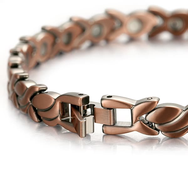Elegant kobber magnetisk terapi armbånd til kvinder