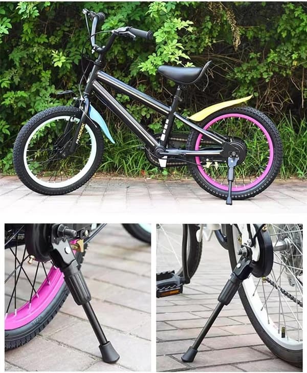 Cykelstöd, MTB-stöd, 23 cm, svart