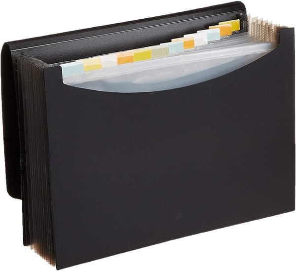 Basics Mapp A4 Svart